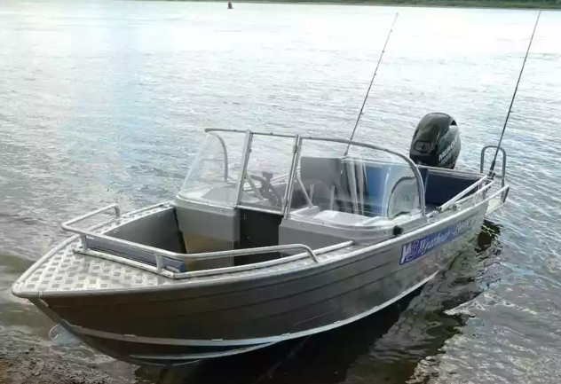 Алюминиевый катер Wyatboat-430T DCM Трансформер в Рязани