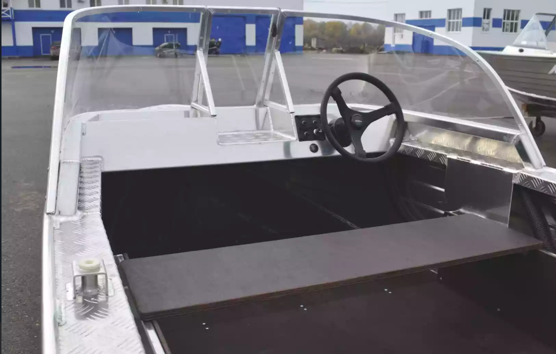 Алюминиевая лодка Wyatboat-390 Pro в Рязани