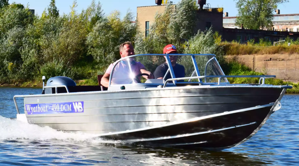 Алюминиевый катер Wyatboat-490 DCM в Рязани