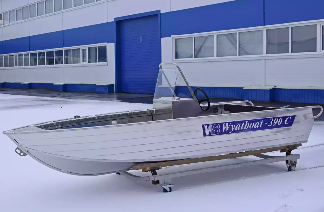 Алюминиевая лодка Wyatboat-390 C в Рязани