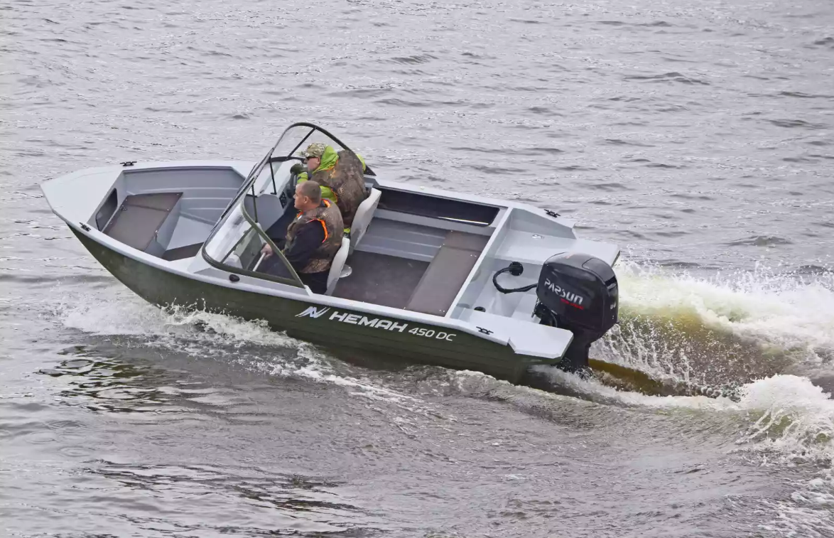 Алюминиевый катер Неман-450 DC NEW в Рязани