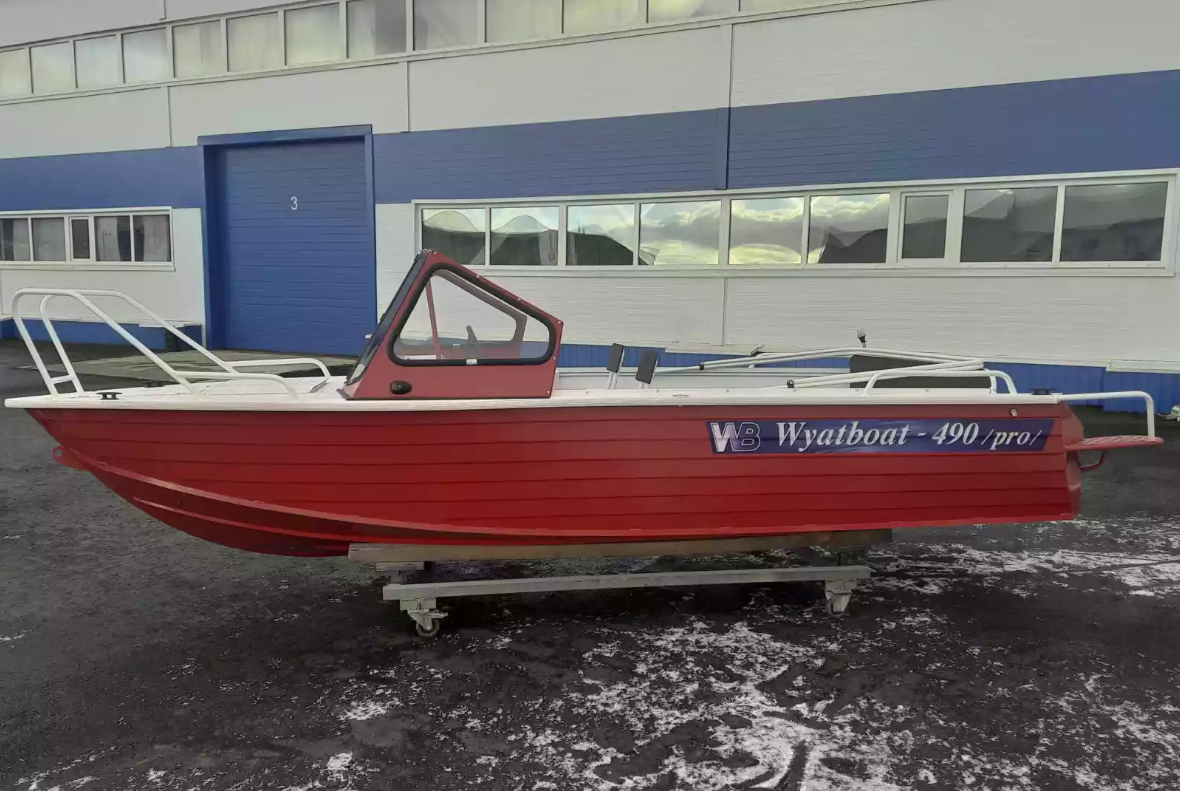 Алюминиевый катер Wyatboat-490 DCM Pro в Рязани