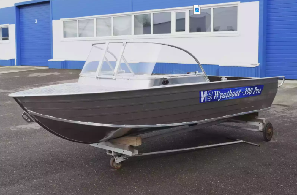 Алюминиевый катер Wyatboat-390 Pro в Рязани