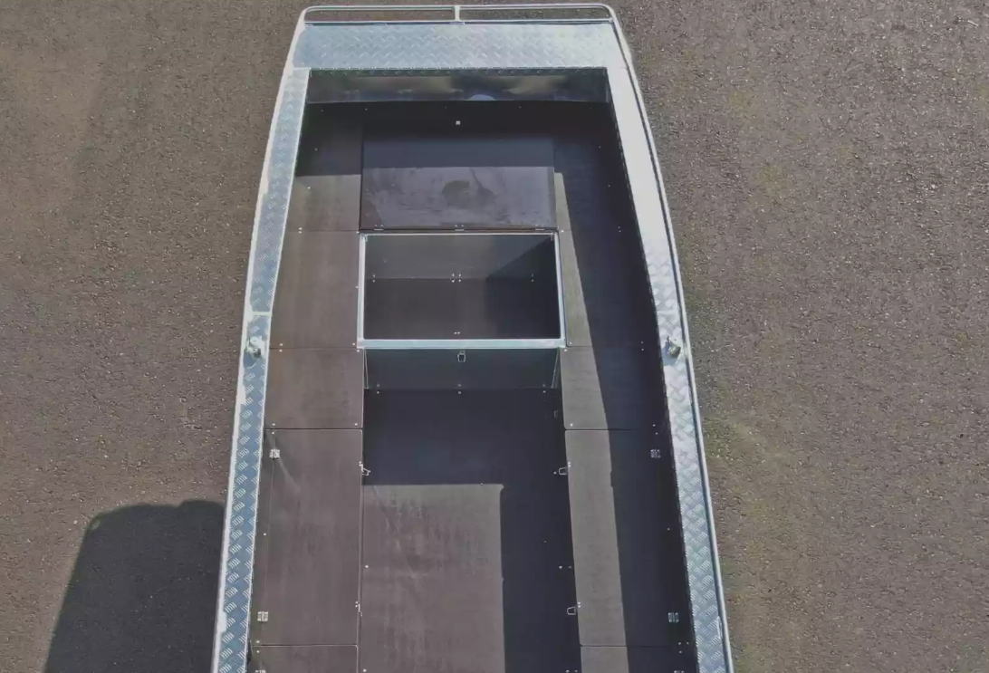 Алюминиевая лодка Wyatboat-490 Jonboat в Рязани