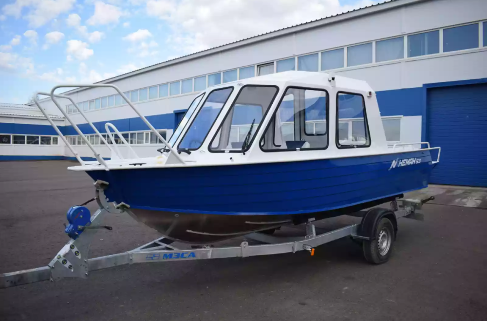 Алюминиевый катер Неман-500 (закрытая рубка) в Рязани