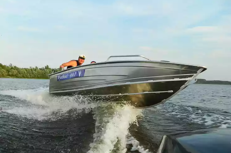 Алюминиевая лодка Wyatboat-460 P в Рязани