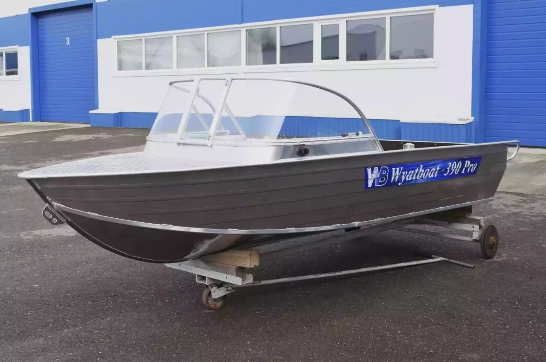 Алюминиевая лодка Wyatboat-390 Pro в Рязани