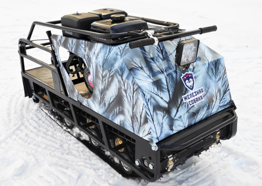 Мотобуксировщик Irondog (Железная собака) M600 15 Камуфляж Охотник в Рязани