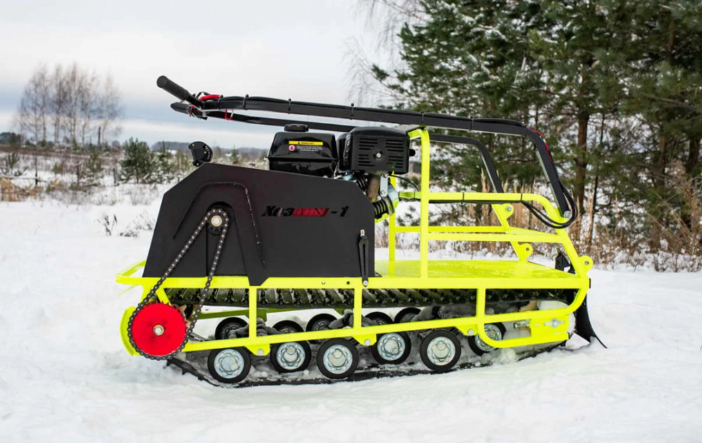 Мотобуксировщик Бурлак ХОЗЯИН-1 (капот металл) в Рязани