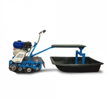 Мотобуксировщик НЕВА МС-1К с санями и сиденьем в Рязани