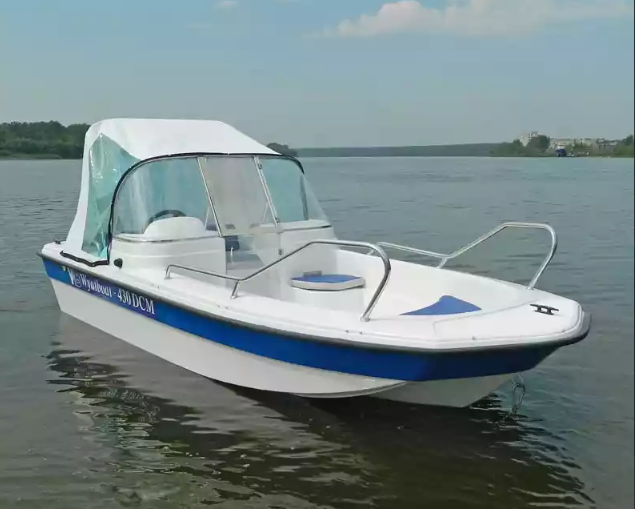 Стеклопластиковый катер Wyatboat-430 DCM (тримаран) в Рязани