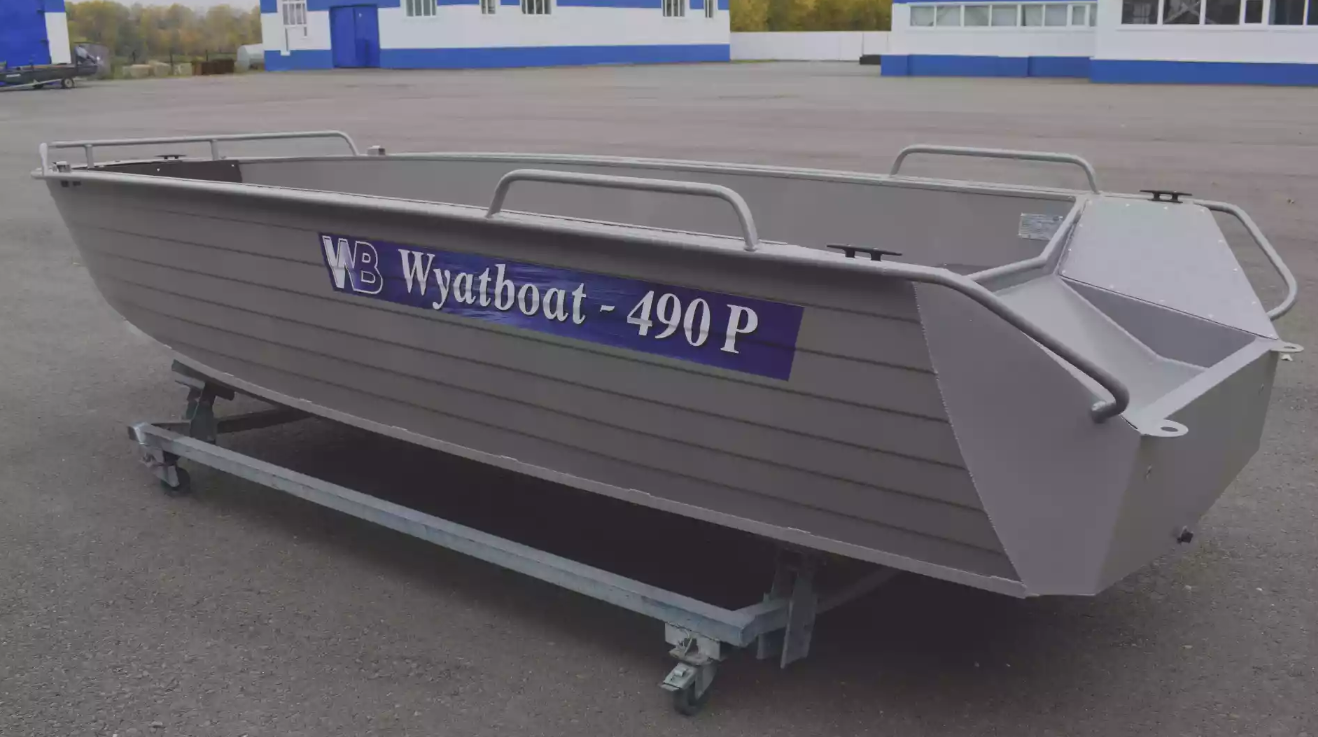 Алюминиевая лодка Wyatboat-490 P в Рязани Алюминиевая лодка Wyatboat-490 P в Рязани