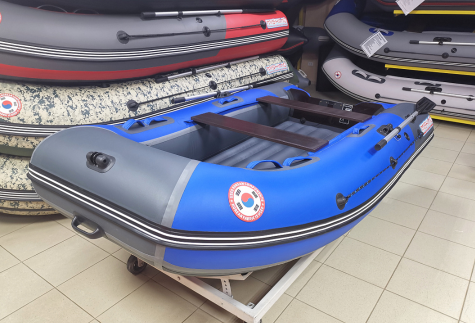 КОМПЛЕКТ Лодка MISHIMO PRO 350 + ЛОДОЧНЫЙ МОТОР MARLIN MP 9.9 (20) AMHS PRO в Рязани