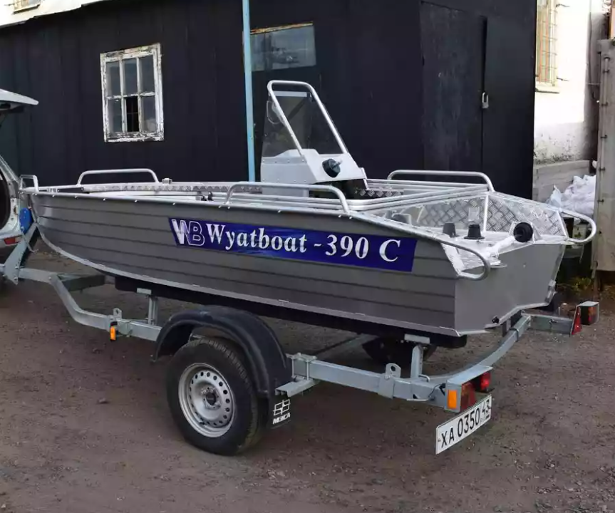 Алюминиевая лодка Wyatboat-390 C в Рязани