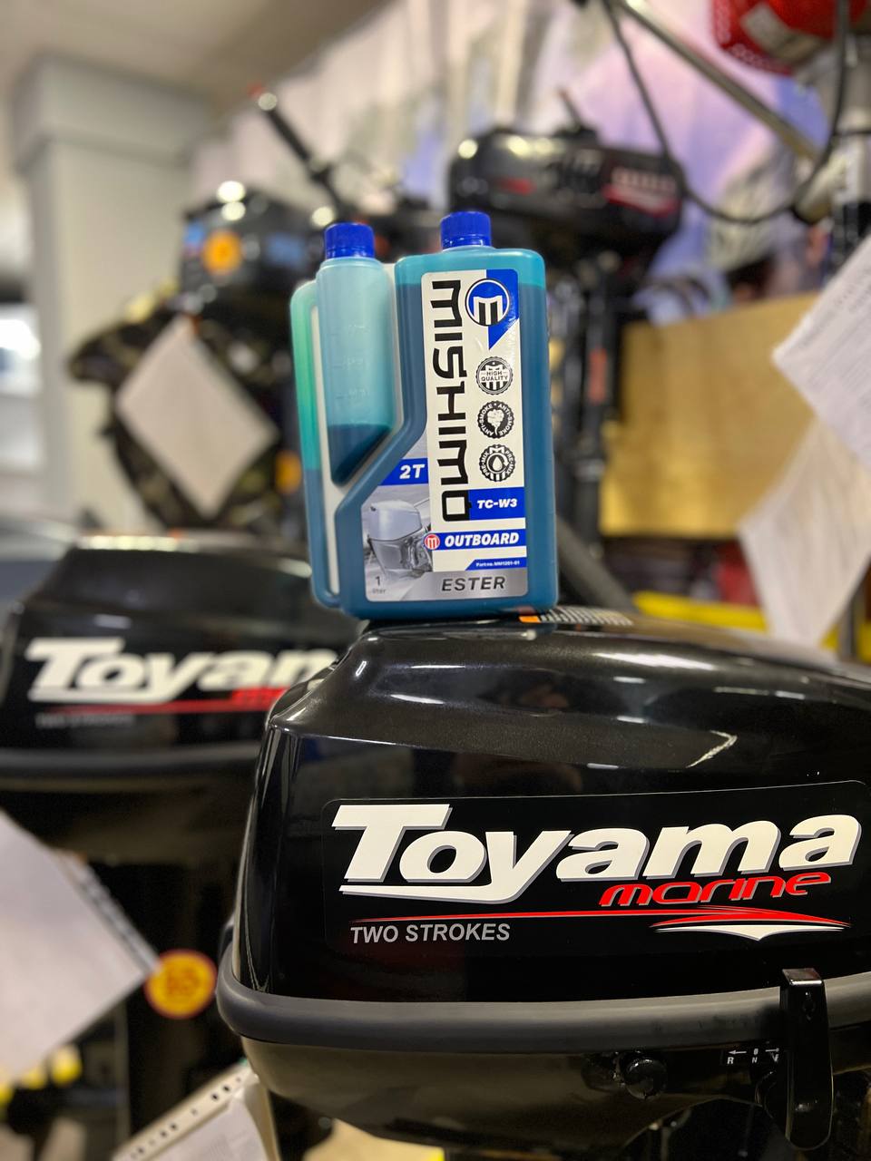 Масло MISHIMO 2T OUTBOARD (ESTER) полусинтетика 1 л в Рязани