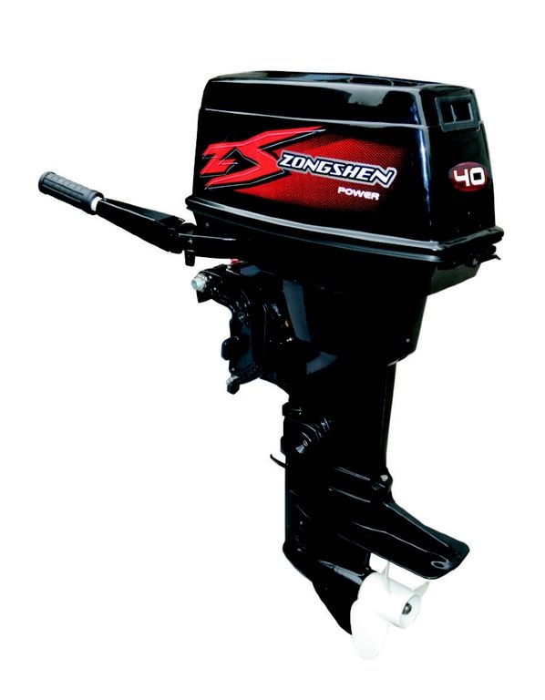 Лодочный мотор Zongshen T40 (+руль+пульт) в Рязани