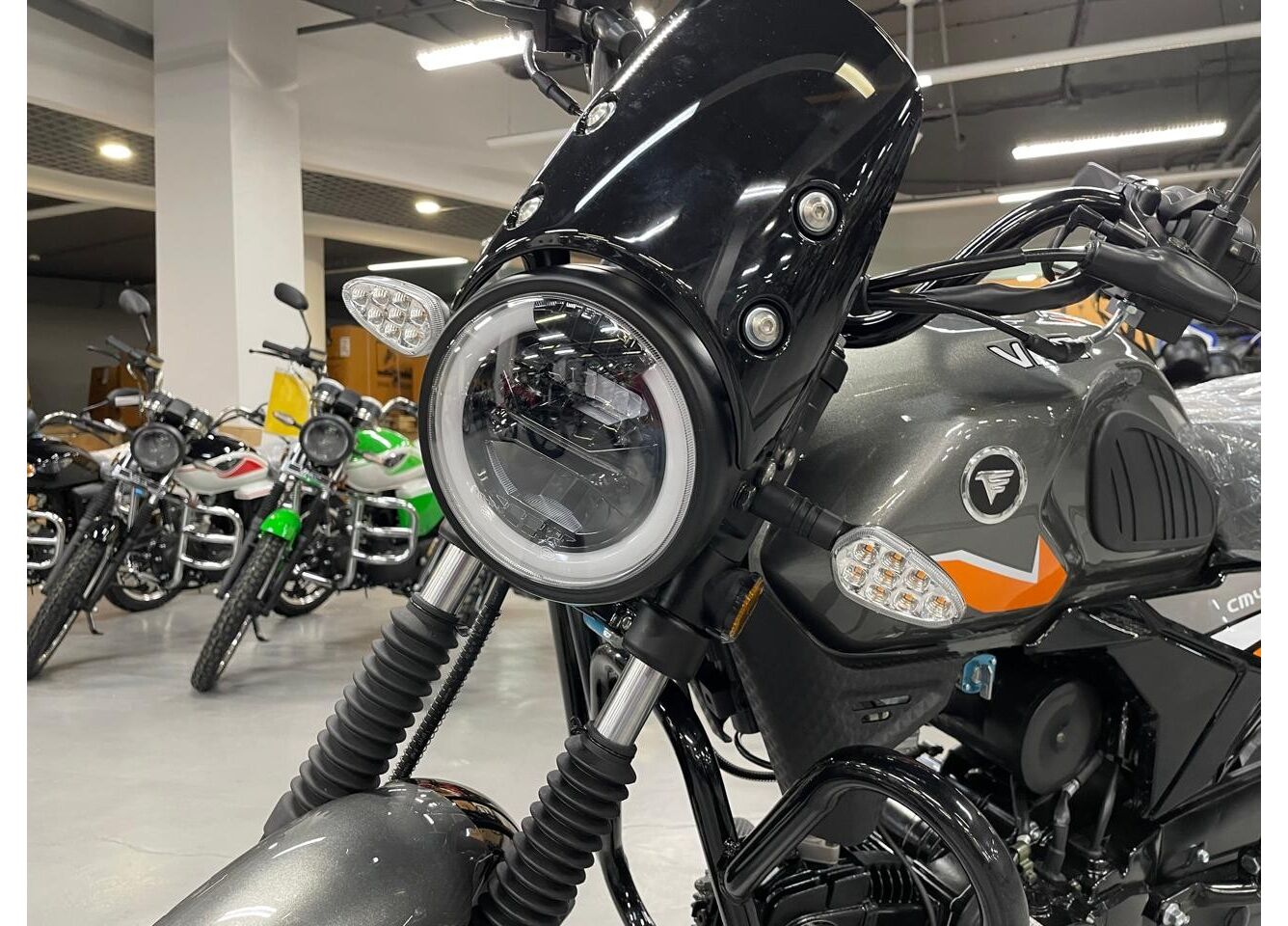 Мопед VMC NOVA 49сс (125сс) Led Full, дисковый тормоз, RKB RATO с баланс. валом, сигнализация в Рязани