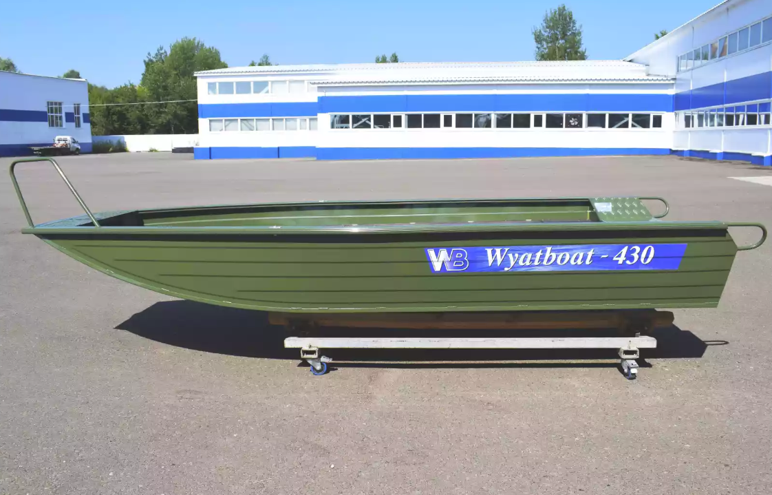 Алюминиевая лодка  Wyatboat-430 Master Fish в Рязани