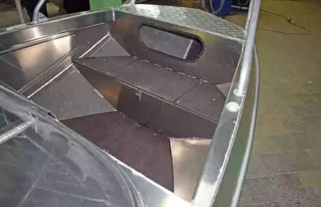 Алюминиевый катер Неман-500 DC (без покраски) в Рязани