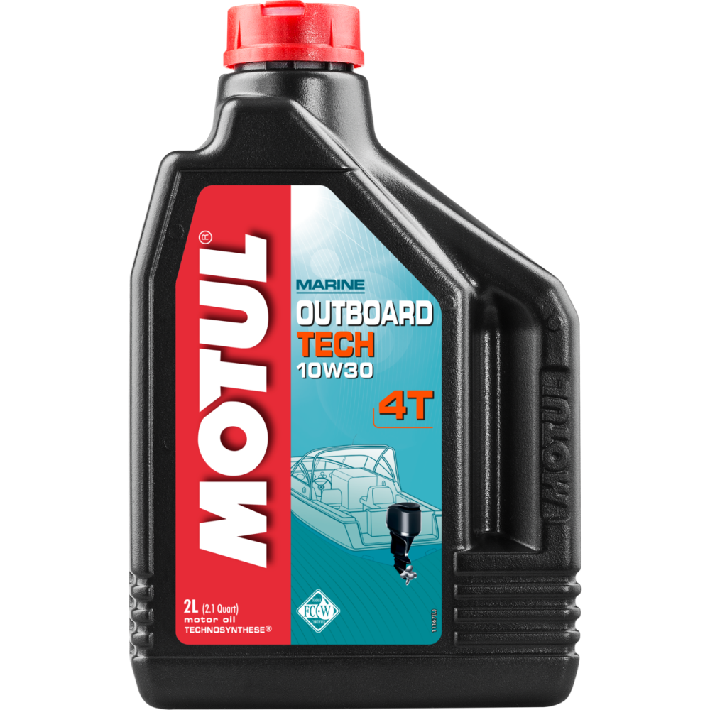 МОТОРНОЕ МАСЛО MOTUL OUTBOARD TECH 10W-30 4T 1 ЛИТР в Рязани