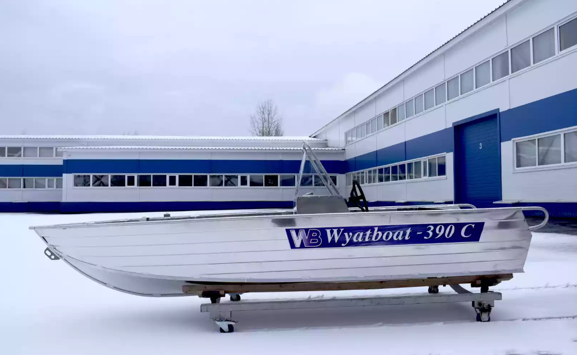 Алюминиевая лодка Wyatboat-390 C в Рязани