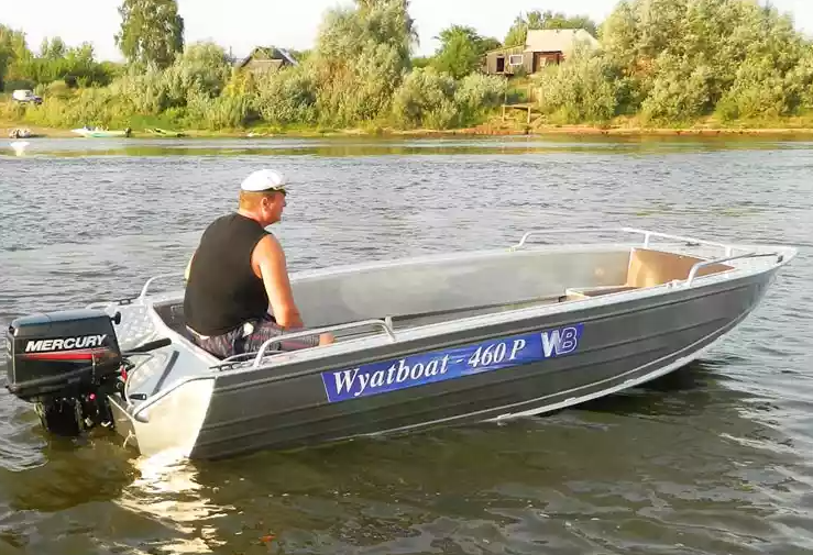 Алюминиевая лодка Wyatboat-460 P в Рязани