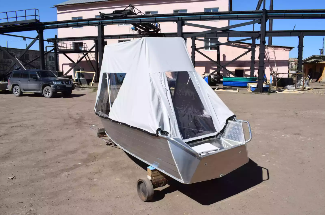 Алюминиевая лодка Wyatboat-390 У в Рязани