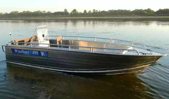 Алюминиевый катер Wyatboat-490 C в Рязани