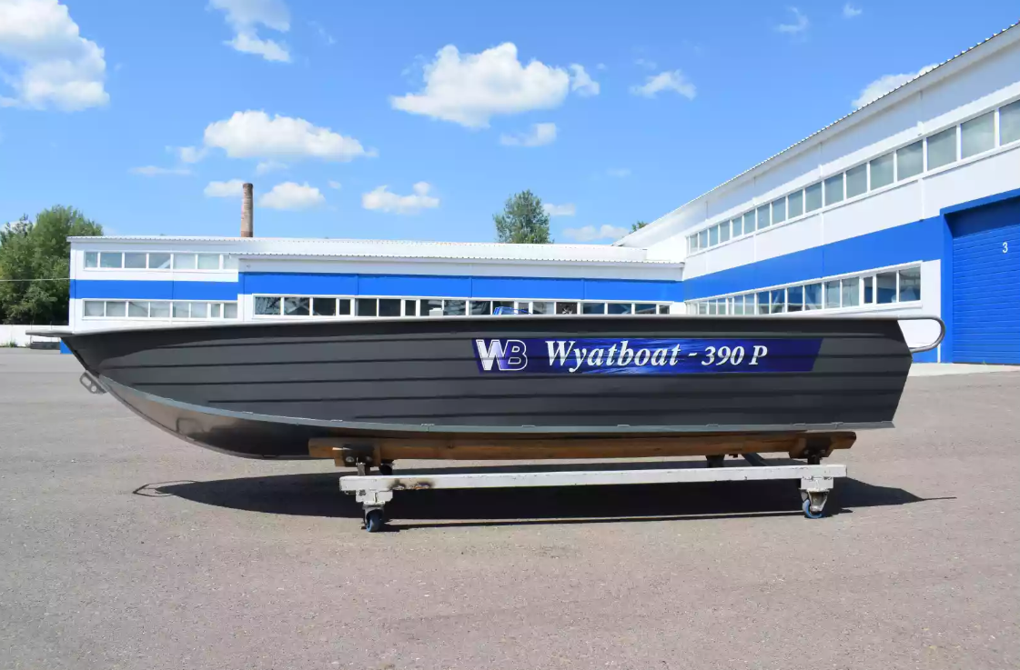 Алюминиевая лодка Wyatboat-390Р Fish в Рязани