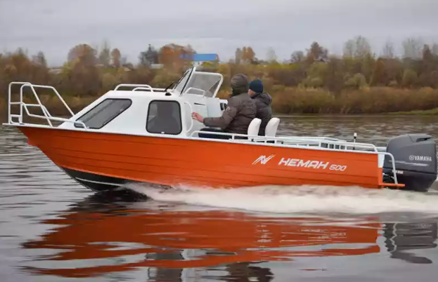 Алюминиевый катер Неман-500 (каютный) в Рязани