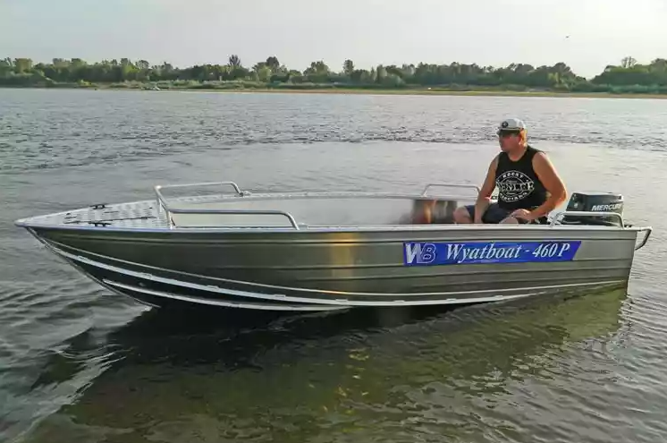 Алюминиевая лодка Wyatboat-460 P в Рязани