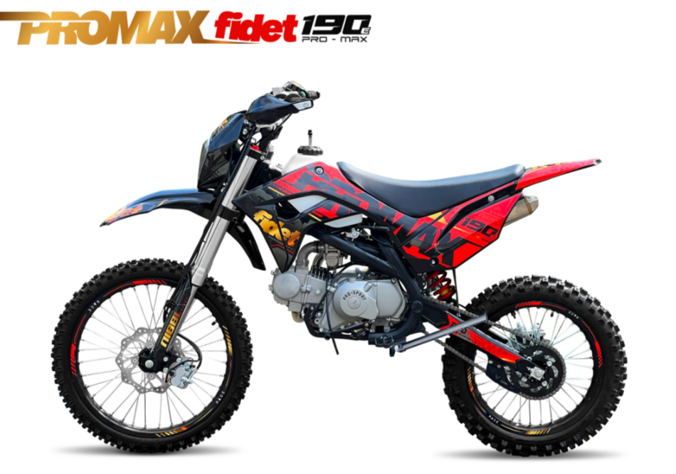 Мотоцикл (питбайк) PROMAX FIDET (ФАЙДЕТ) 190E MAX PRO LUX 19/16 в Рязани