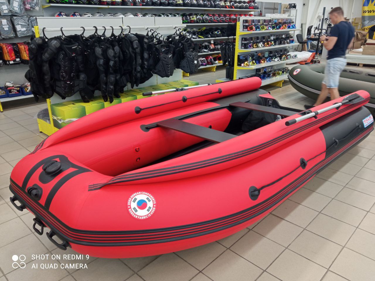 Лодка MISHIMO RIVER FJET PRO 410  под водомет в Рязани