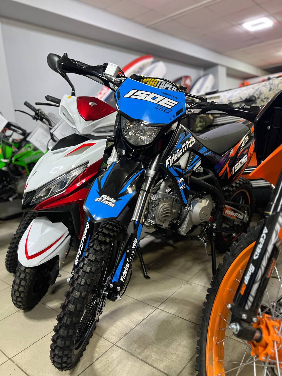 Мотоцикл (питбайк) PROMAX FIDET (ФАЙДЕТ) 190E PRO 17/14 в Рязани