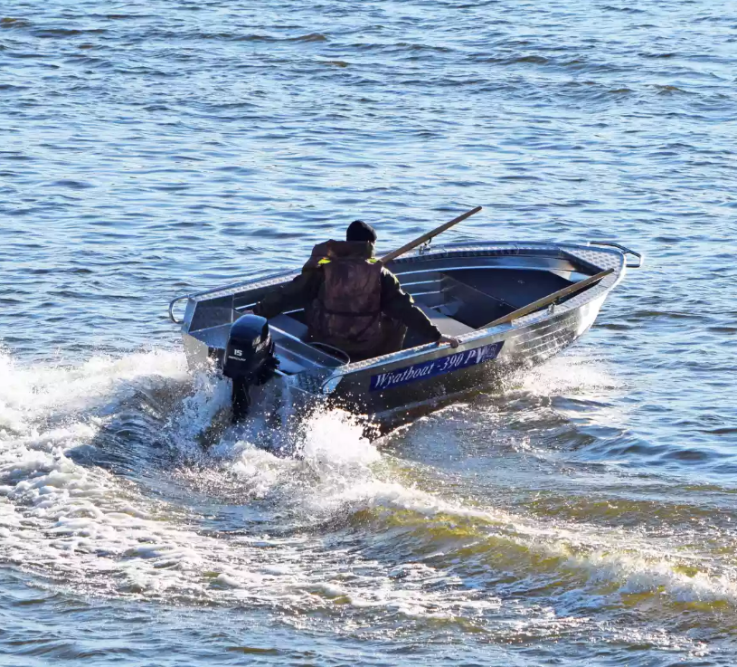 Алюминиевая лодка Wyatboat-390 P в Рязани