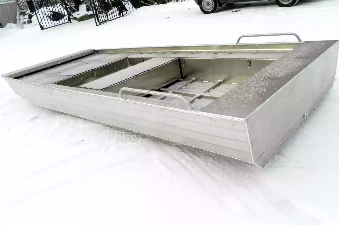 Алюминиевая лодка Wyatboat-390 Jonboat в Рязани