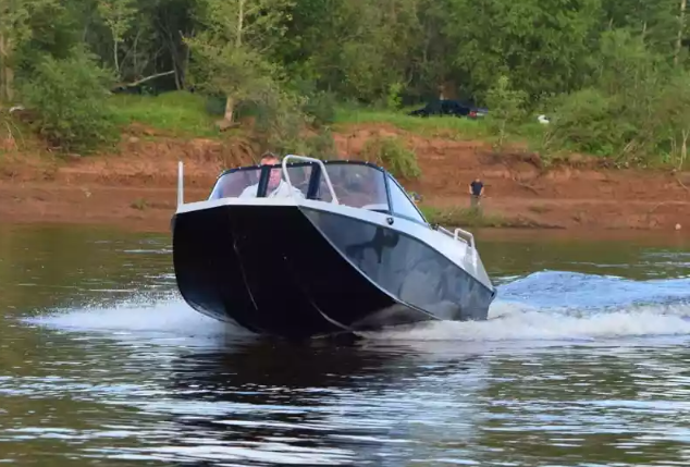 Алюминиевый катер Неман 500 DC водомёт в Рязани