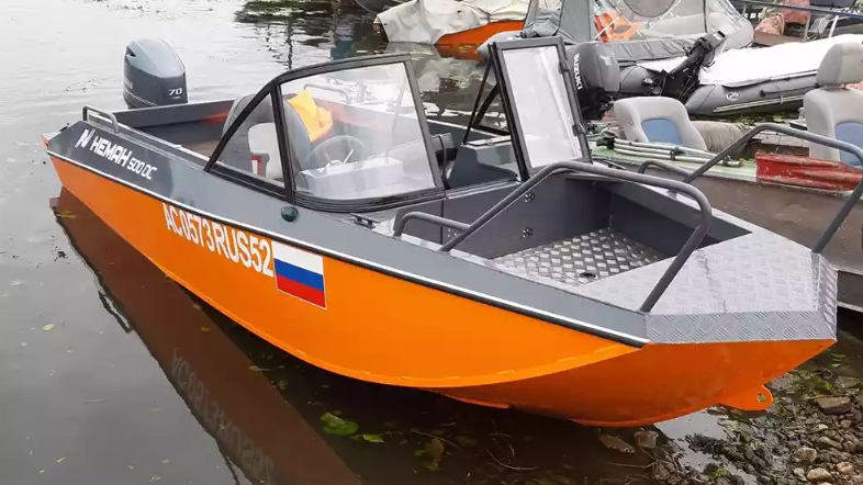 Алюминиевый катер Неман-500 DC в Рязани