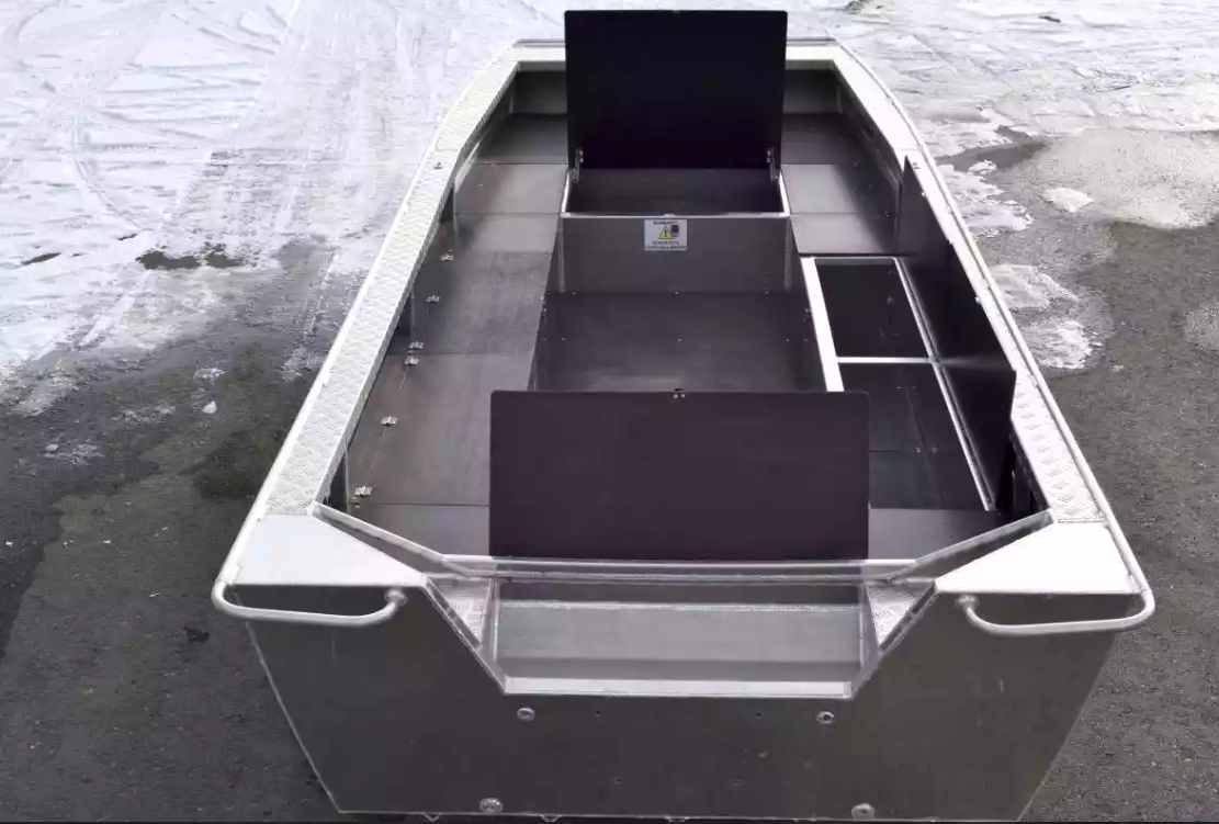 Алюминиевая лодка Wyatboat-490 Jonboat в Рязани
