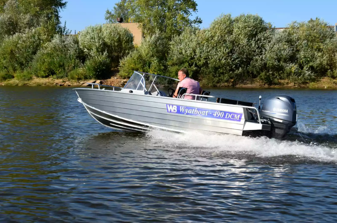 Алюминиевый катер Wyatboat-490 DCM в Рязани