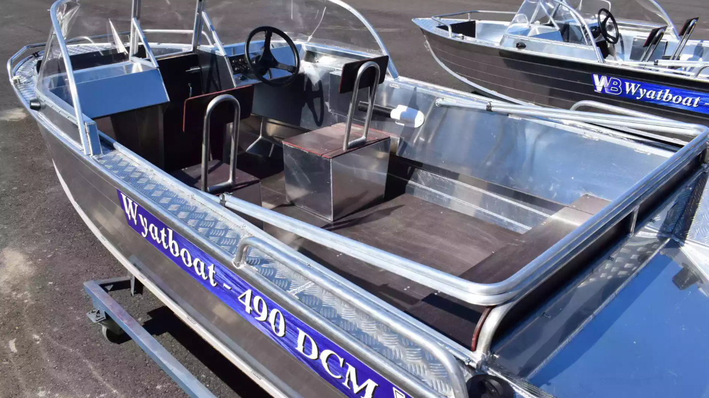 Алюминиевый катер Wyatboat-490 DCM в Рязани