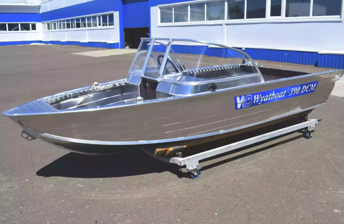 Алюминиевая лодка Wyatboat-390 DCM в Рязани