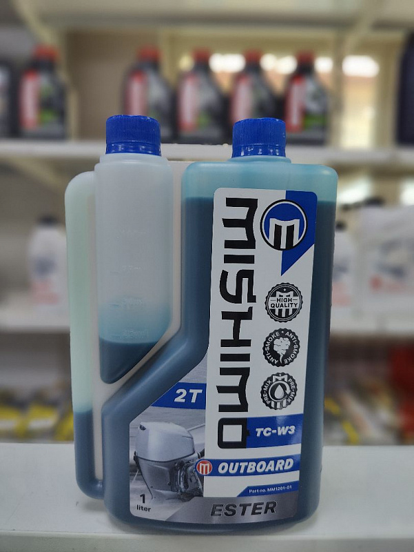Масло MISHIMO 2T OUTBOARD (ESTER) полусинтетика 1 л в Рязани
