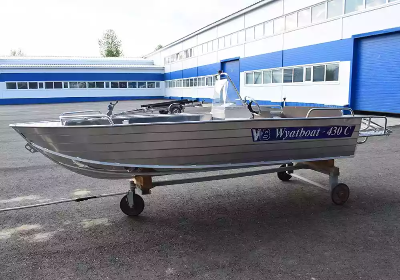 Алюминиевый катер Wyatboat-430 C в Рязани