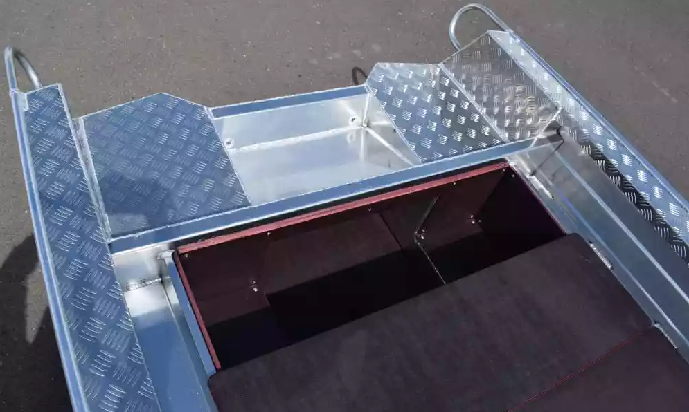 Алюминиевая лодка Wyatboat-390Р Fish в Рязани