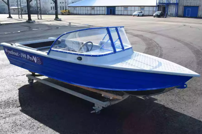Алюминиевый катер Wyatboat-390 Pro в Рязани