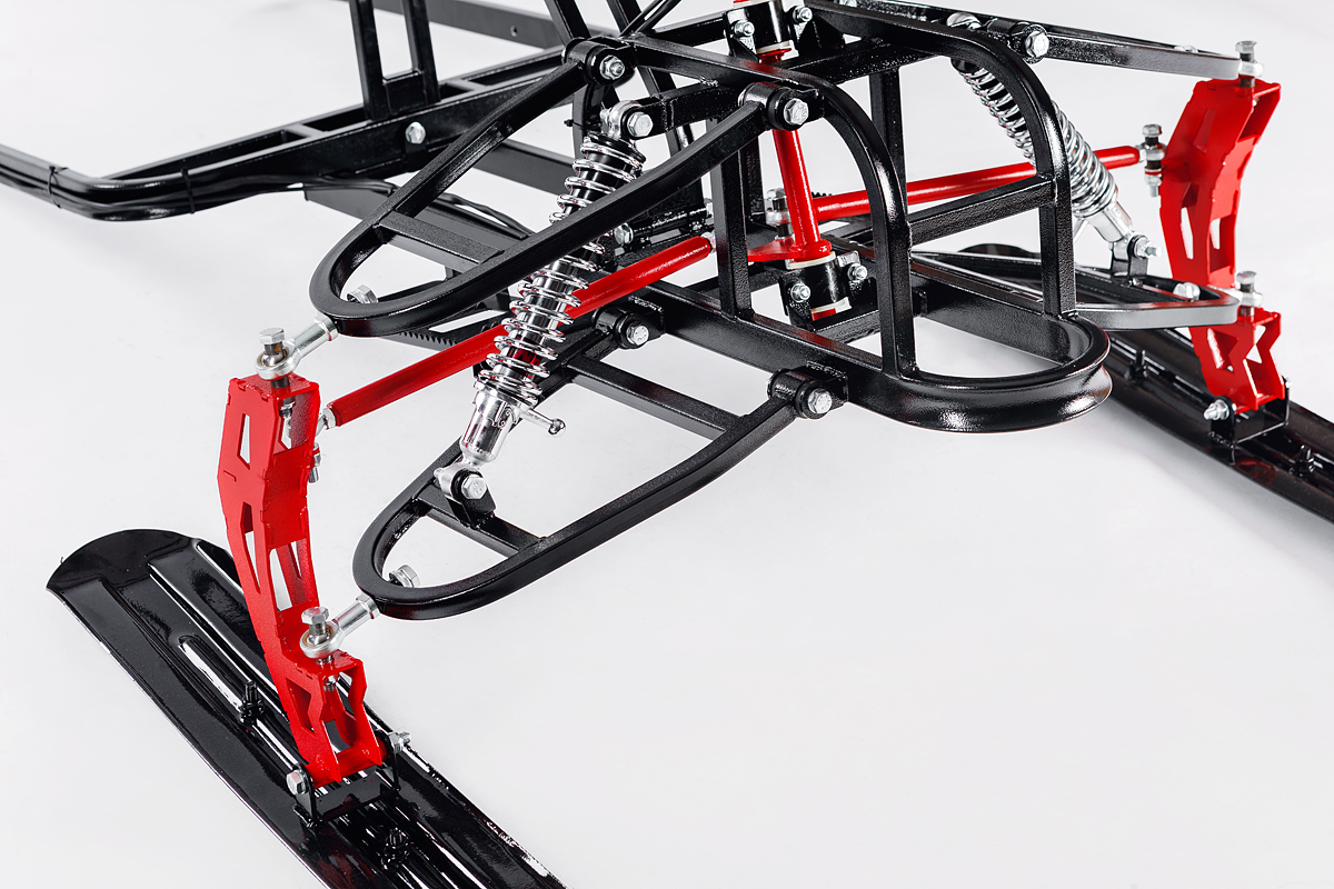 Лыжный модуль IKUDZO с подогревом ручек пластиковые лыжи в Рязани