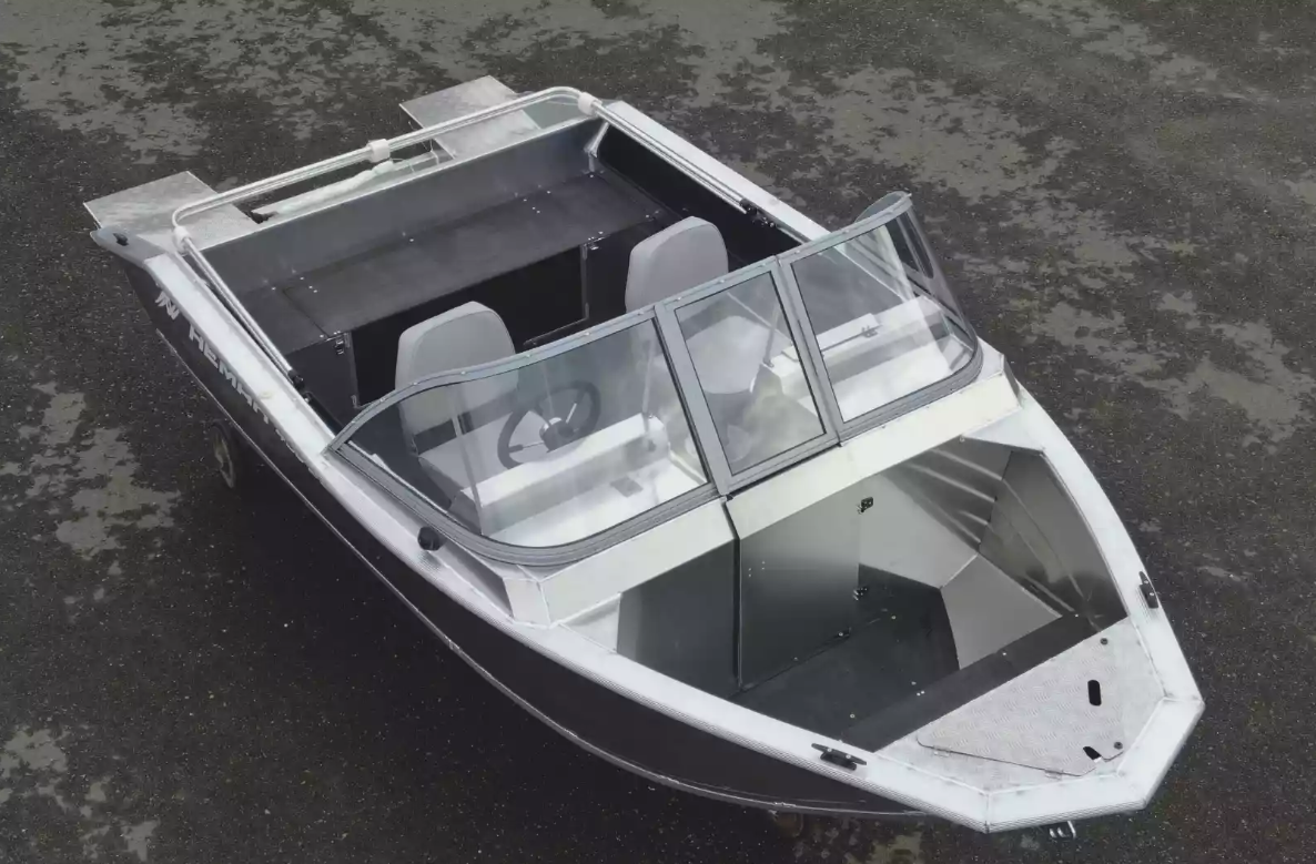 Алюминиевый катер Неман-450 DC NEW без покраски в Рязани