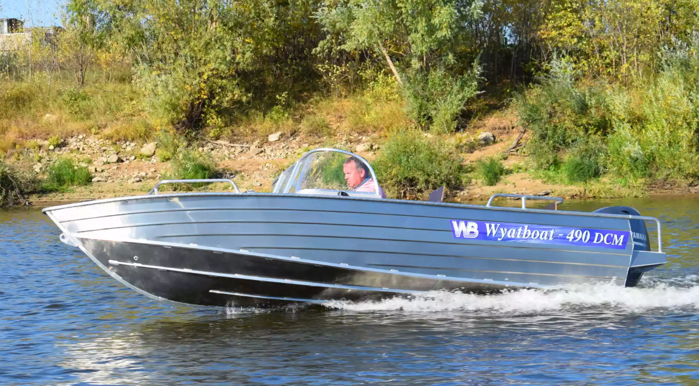 Алюминиевый катер Wyatboat-490 DCM в Рязани