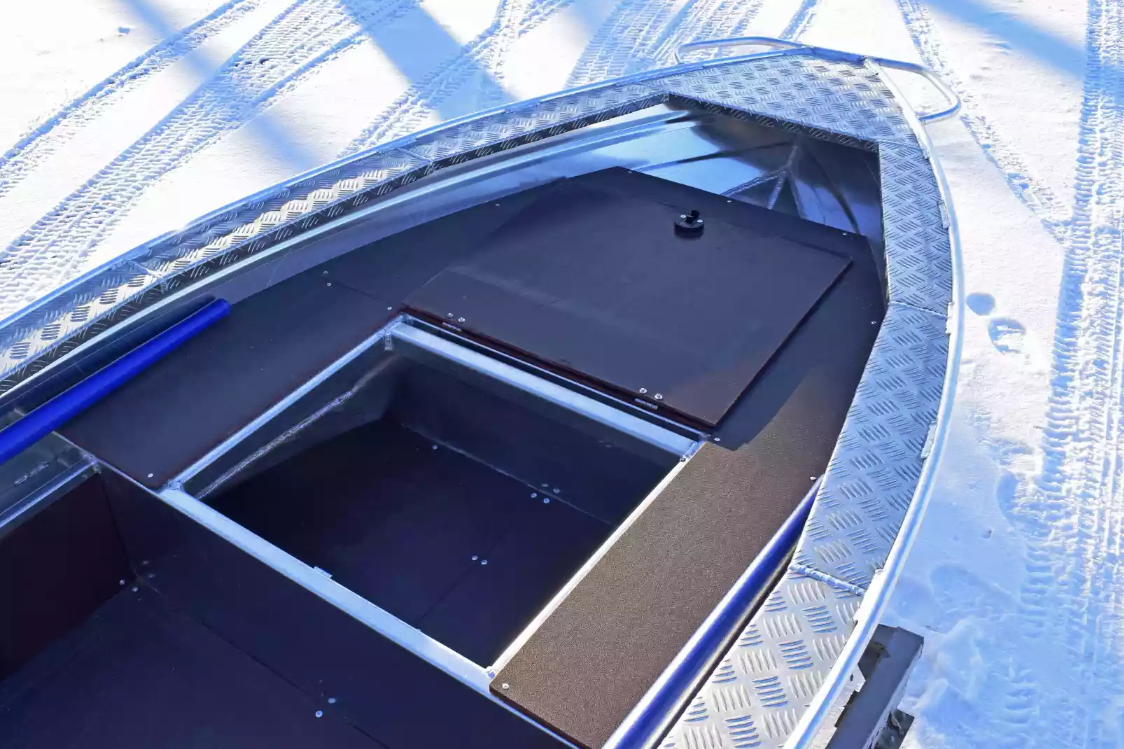 Алюминиевая лодка Wyatboat-370 Р FISH в Рязани